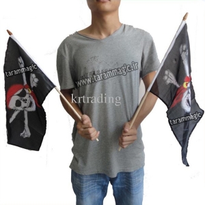 پرچم دزدان دریایی (دسته دار)