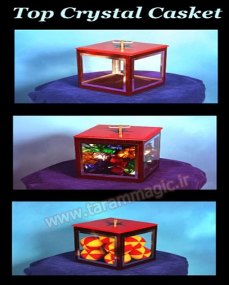 top crystal casket